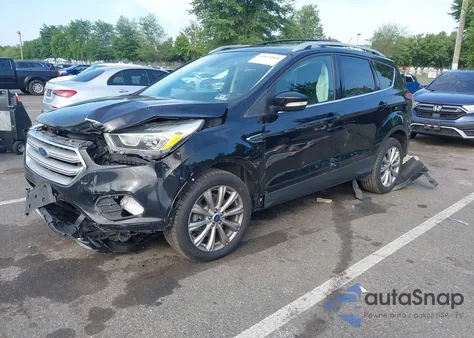 2017 Ford Escape Titanium from USA, damaged, VIN 1FMCU9J92HUE28445